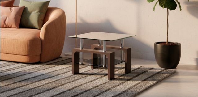Mesa Lateral Rectangular Galiano Café