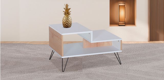 Mesa de Centro Rectangular  Emma Blanco