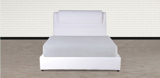 Cama Matrimonial Derbi New Blanco