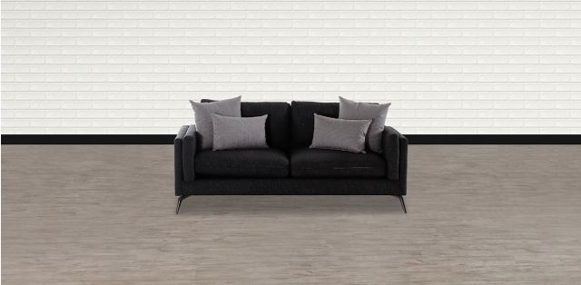 Sofá 2 Plazas Stanza Gris Oxford