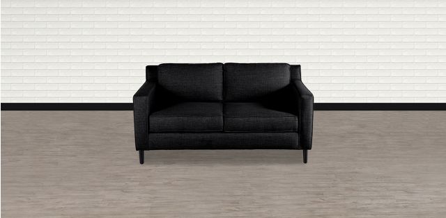 Sofá 2 Plazas Galmi Negro