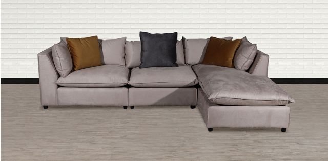 Sala en L Derecha Melody Beige