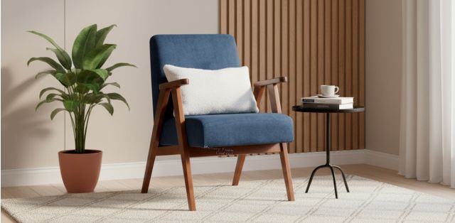 Sillón Ocasional Norton Azul