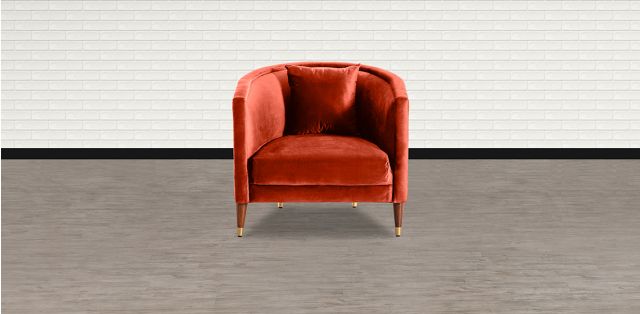 Sillón Tarek Naranja