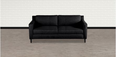 Sofá 3 Plazas Galmi Negro