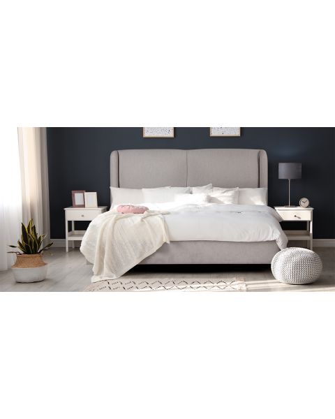 Cama King Size Manec Beige